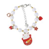 Collar ajustable para mascotas, decoraciones dulces, collar de perlas para gato, colgante de princesa, joyería para gato, suministros para mascotas - details 9