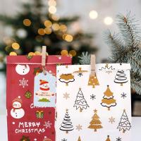 Calendario de Adviento para rellenar , con 24 bolsas y pegatinas de números, clips, cordel - details 8