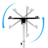 Rcynview Mesa de Escritorio Plegable Portátil Altura Ajustable Estilo Moderno con Cajón Utility - details 9