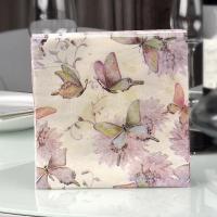 Servilletas de papel Decoupage de mariposa para decoración de Navidad, suministros de mesa para boda, 20 unids/lote por bolsa - details 0