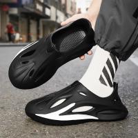 Sandalias de Hombre Antideslizantes y Resistentes al Desgaste Zapatillas de Moda de Verano para la Playa con Tacón Grande - details 12