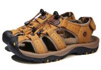 Sandalias De Verano Para Hombre, Zapatos Informales De Cuero Para Hombre, Sandalias Transpirables Para Exteriores Para Hombre, Zapatos De Playa, Zapatillas, Zapatos Romanos De Moda - details 32