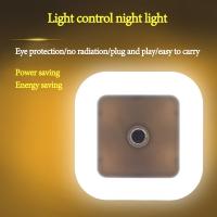 Control de luz inteligente, luz nocturna led cuadrada, 6 unidades - details 0