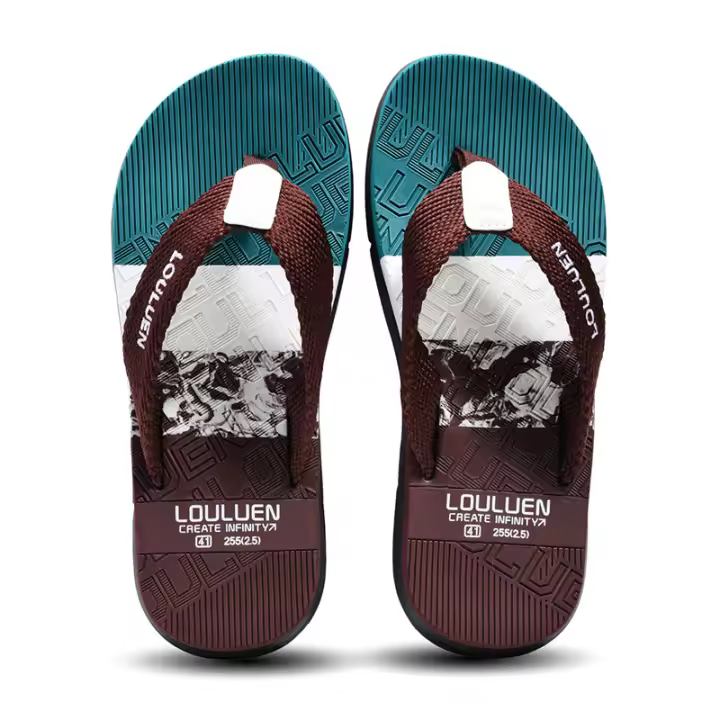 Nuevas Sandalias de Hombre para Verano Antideslizantes, Estilo Coreano Personalizado, Versión de Playa al Aire Libre - 1