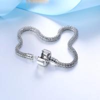 Pulsera Pandora con cierre de corazón de amor Cadena de serpiente europea - details 4