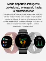 2024 Reloj Inteligente Hombres Mujeres, Smartwatch con Llamada Bbluetooth, Pantalla AMOLED de 1,43