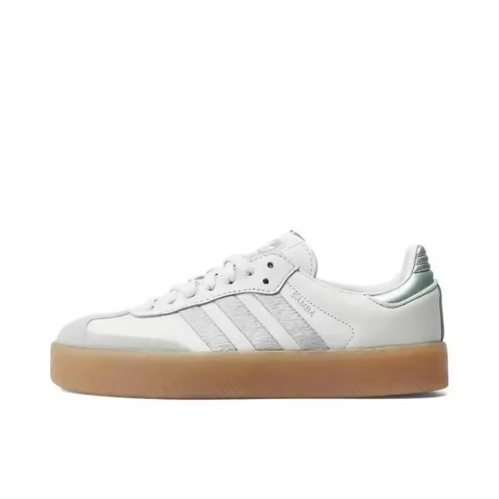 Leten Leten XLG Zapatos de tabla informales de moda con plataforma gruesa blanca y verde claro para hombres y mujeres IG1947 Calcomanía - 1