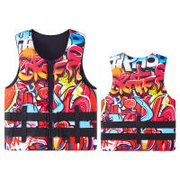 Chaleco de Vida para Adultos con Super Buoyancia Neopreno para Surf Raft Kayak Pesca Jet Ski Deportes Acuáticos Natación Rescate - details 8