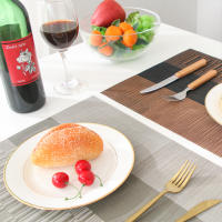 Juego de manteles de mesa de 6 piezas Juego de posavasos antideslizantes para cuencos 30x45 cm - details 11