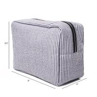 Bolsa de Maquillaje Bordada Personalizada Ideal para Novias de Baño, Regalos de Cumpleaños, Graduación, Viajes Bolsa de Belleza - details 0