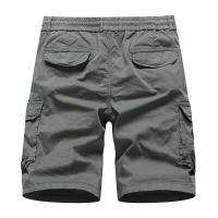 Pantalones Cargo de Algodón 100% para Hombres Cintura Elástica, Múltiples Bolsillos, Estilo Táctico Militar de Verano - details 4