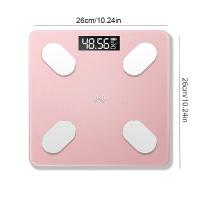 AYEVIN-báscula de grasa corporal con Bluetooth, balanza electrónica inteligente, Led, Digital, para baño, Analizador de composición corporal - details 0