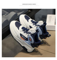 Nuevos zapatos de plataforma alta con botón giratorio para niños de moda, superficie de cuero para niños de hip-hop - details 13