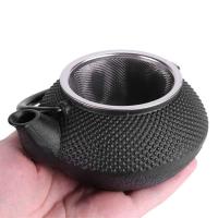 Tetera de hierro con Infusor de acero inoxidable, tetera japonesa de hierro fundido, Oolong, Puer, 300ML - details 4