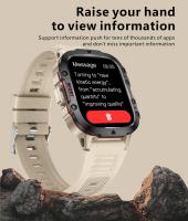 Relojes inteligentes hombre Fitness exterior deporte sano ritmo cardíaco presión arterial mujer Bluetooth llamada reloj - details 5