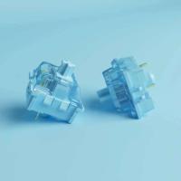 Akko Cream Blue V3 3 Pin 53gf Tactile POM PC PA nical Keyboard MX Touch Switch Hot Swap Kit DIY Switches - details 2