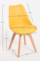 Pack Sillas Comedor - Pack 4 Sillas Synk Basic - Crema - details 53