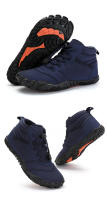 Botas de nieve impermeables para hombre y mujer, botines informales de felpa para mantener el calor, Unisex, Invierno - details 22
