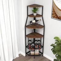 Botellero Esquinero de 5 Pisos Soporte para Cristal y Almacenamiento de Vino - details 3