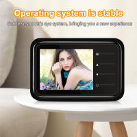 Timbre con mirilla de 2,4 pulgadas, cámara de puerta con visión nocturna infrarroja, HD, 120 °, LCD, almacenamiento automático de fotos, 3 tonos de llamada, hogar inteligente, nuevo - details 2