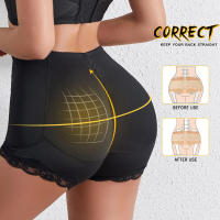 Ropa interior moldeadora de cuerpo con almohadillas de relleno para la cadera, bragas de Control potenciador de trasero grande, ropa moldeadora suave para el vientre, nalgas falsas de talla grande - details 4