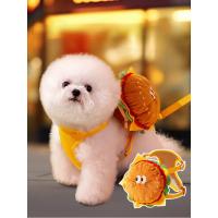 Mochila de Lanzamiento para Mascotas Correa de Trembo para Pasear Perros con Estilo Burguer y Fries - details 0
