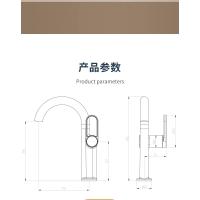 Grifo de Lavabo Alto Mezclador de Calor y Frío Montado en la Deck Mejoras del Hogar Herramientas - details 12