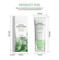 Suero solar SPF50, protector solar blanqueador e hidratante, protector solar refrescante y no graso de larga duración, cuidado Facial antienvejecimiento UV - details 9