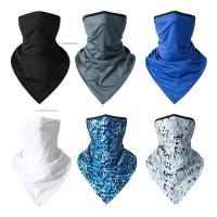 Máscara de Protección Solar para Hombres Pasamontañas para Bicicleta, Motocicleta, Cubierta Facial, Seda de Hielo, Ciclismo, Primavera, Verano - details 0