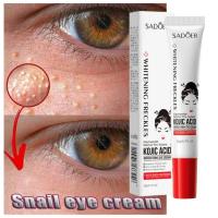 Crema para ojos eliminadora de gránulos de grasa, crema firme antiinflamatoria, Reduce las ojeras, desvanece las líneas finas, barrera de reparación Sk - details 1