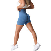 Pantalones Cortos de Fitness para Mujer NVGTN Scrunch Sin Costuras de Spandex Elásticos Transpirables con Efecto Levantador de Cintura para Deportes de Ocio y Correr - details 16