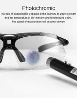 Gafas de Ciclismo ROCKBROS con Lentes Fotocrómicas Deportivas para Bicicleta Hombres Mujeres UV400 MTB Carretera Gafas de Bicicleta Ultraligeras para Exteriores - details 1