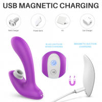 Dispositivo de masturbación femenina tipo control remoto vibrador de succión lay-on para mujeres - details 8