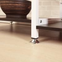 Estantería de Cocina con 3 Estantes y Cesta Metálica, Mesa Auxiliar de Cocina con Estanterías Soporte de Microondas con Ganchos, 90 x 40 x 83 cm - details 4
