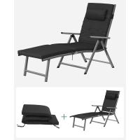 Silla de Baño de Sol Larga Almohada de Colchón de 6 cm de Espesor Antioxidado Aluminio Transpirable - details 5