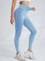 Body sin costuras para gimnasio para mujer, pantalones de yoga de secado rápido para realzar la cadera, monos deportivos con texto para correr y mujer - details 24