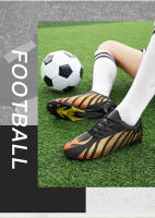 Zapatos de fútbol de marca para hombre, botines de fútbol para exteriores para niños, zapatillas de entrenamiento antideslizantes transpirables, zapatillas de fútbol sala para césped - details 3