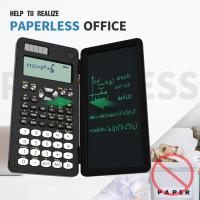 Calculadora Científica NeWYeS Pantalla de Dos Líneas Plegable, Funciona con Batería y Energía Solar, Ideal para Estudiantes de Secundaria y Universidad - details 3