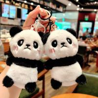 Lindo llavero de dibujos animados de Panda muñeco de peluche colgante de niña regalo - details 3