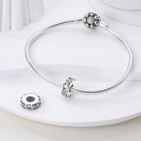 Encanto de Cuentas de Plata de Ley S925 100% Originales para Mujer Joyería DIY Material Principal de Zirconio Pulsera Ajuste de 3mm - details 46