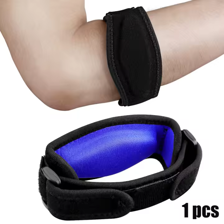 Codera de tendinitis para golfistas, alivio del dolor, antebrazo, gimnasio en casa, recuperación, caminar, correr, entrenamiento, 1 unidad - 1