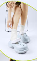 Xiaoman Zapatos con agujeros en la cintura para mujer, novedad de verano, súper populares, versátiles, suela gruesa, aumento de altura, antideslizantes, informales - details 29