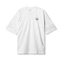 Camiseta holgada deportiva informal para hombre, camisa de manga corta transpirable, malla de Fitness, novedad de verano - details 13