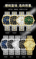 Reloj de hombre de marca suiza nuevo reloj de cuarzo con calendario dual luminoso impermeable - details 8