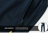 LNGXO Pantalones de Senderismo Impermeables Secado Rápido, Transpirables, Ajuste Elástico para Trekking, Acampar, Escalar, Correr al Aire Libre - details 18