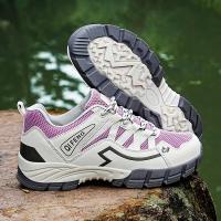 2025 zapatos de senderismo para hombre y mujer, zapatillas de deporte de malla, zapatos de montaña transpirables a la moda para niño, zapatos de trabajo para primavera, otoño y verano, Trekking al aire libre - details 44