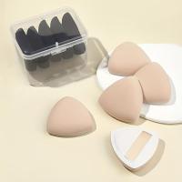 Juego de 5 esponjas de maquillaje reutilizables de tela para bases líquidas y polvos - details 0