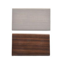 Reloj electrónico Triangular LED de madera, despertador Digital de temperatura y humedad, USB/AAA, Decoración de mesa de dormitorio - details 45