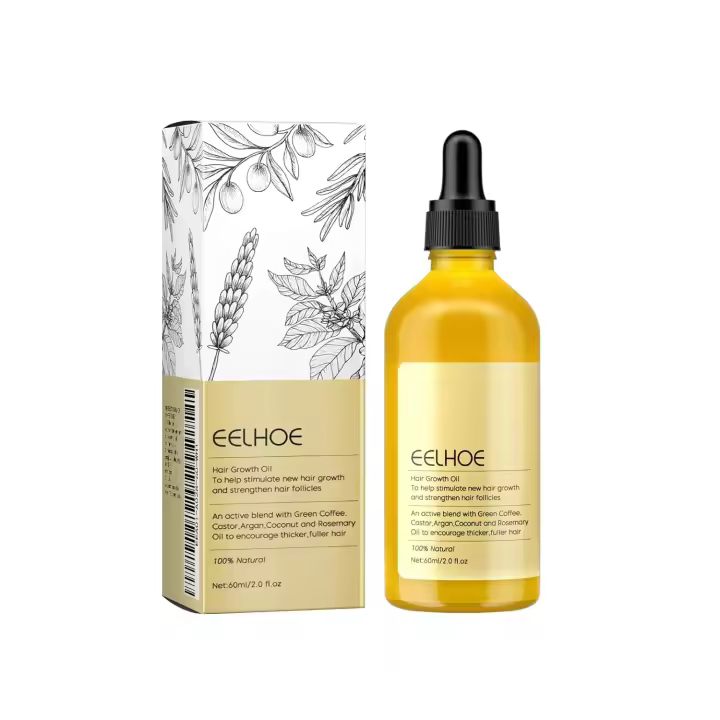 Aceite de crecimiento natural puro, aroma a romero, orgánico, puede promover el crecimiento, adecuado para cabello seco y adelgazante 60ml - 1