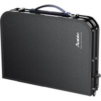 Mesa de Camping Plegable Portátil 60x40x25.4/49/67cm Altura Ajustable Impermeable Negro - details 8